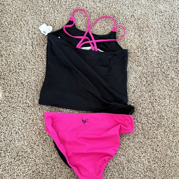 Justice Tankini Swimsuit 18 - Picture 3 of 3